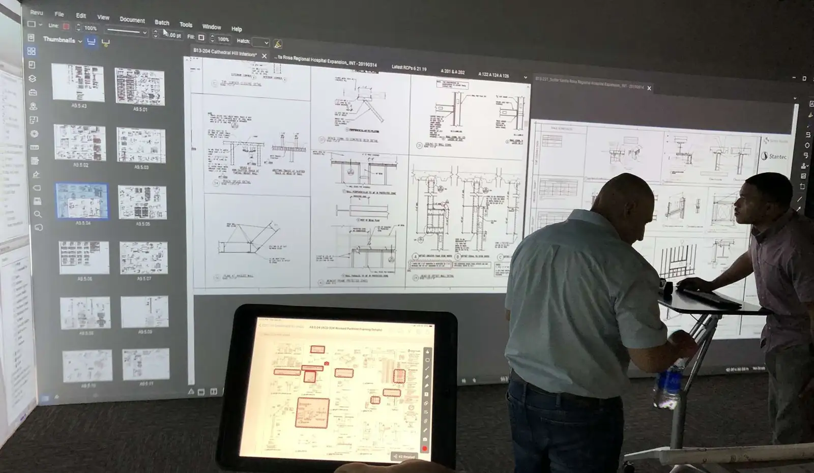 CUBE and Scalable Display Transform Construction Design Visualization