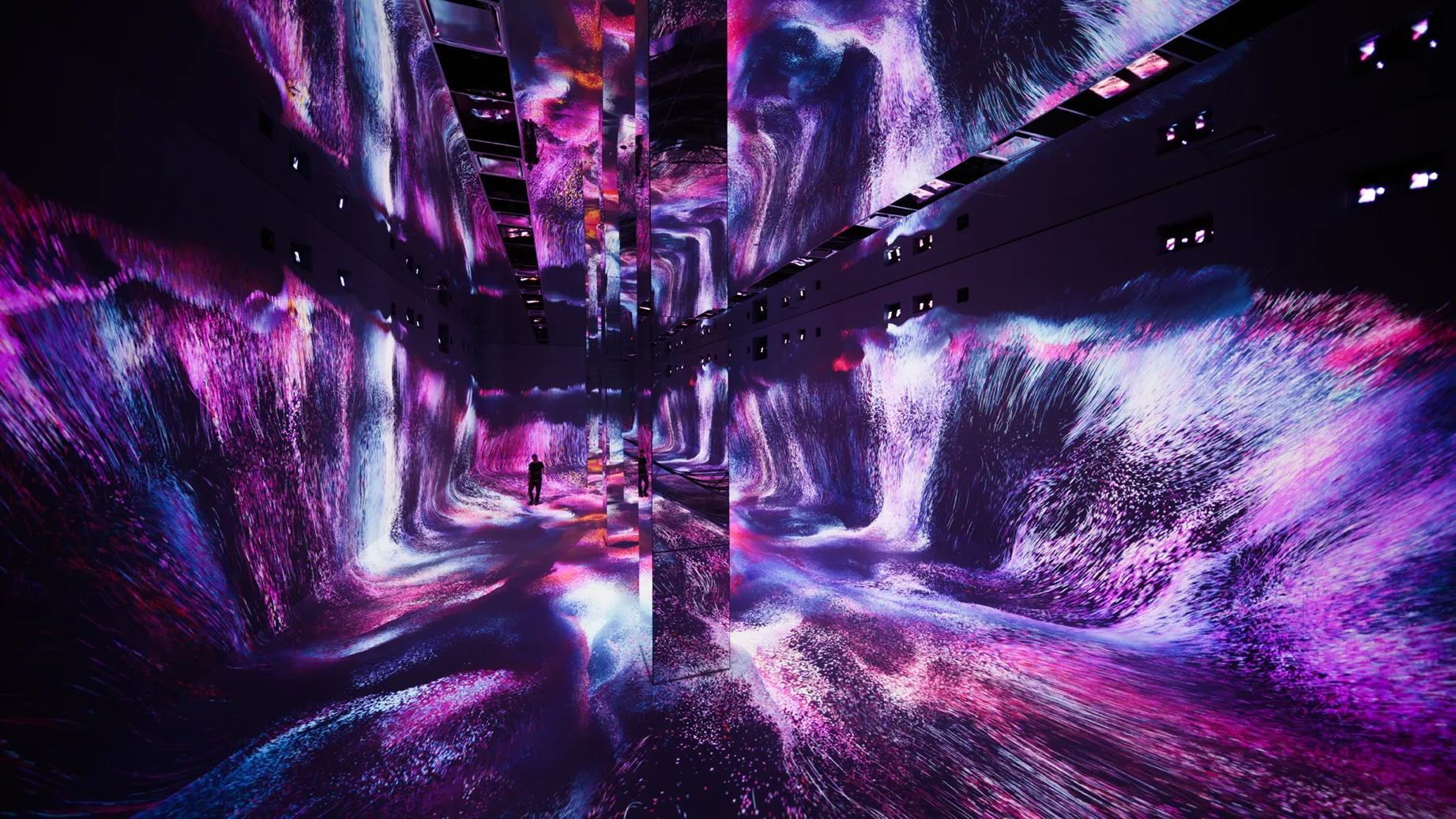 Machine Dreams: Rainforest installation view, DATALAND, Los Angeles