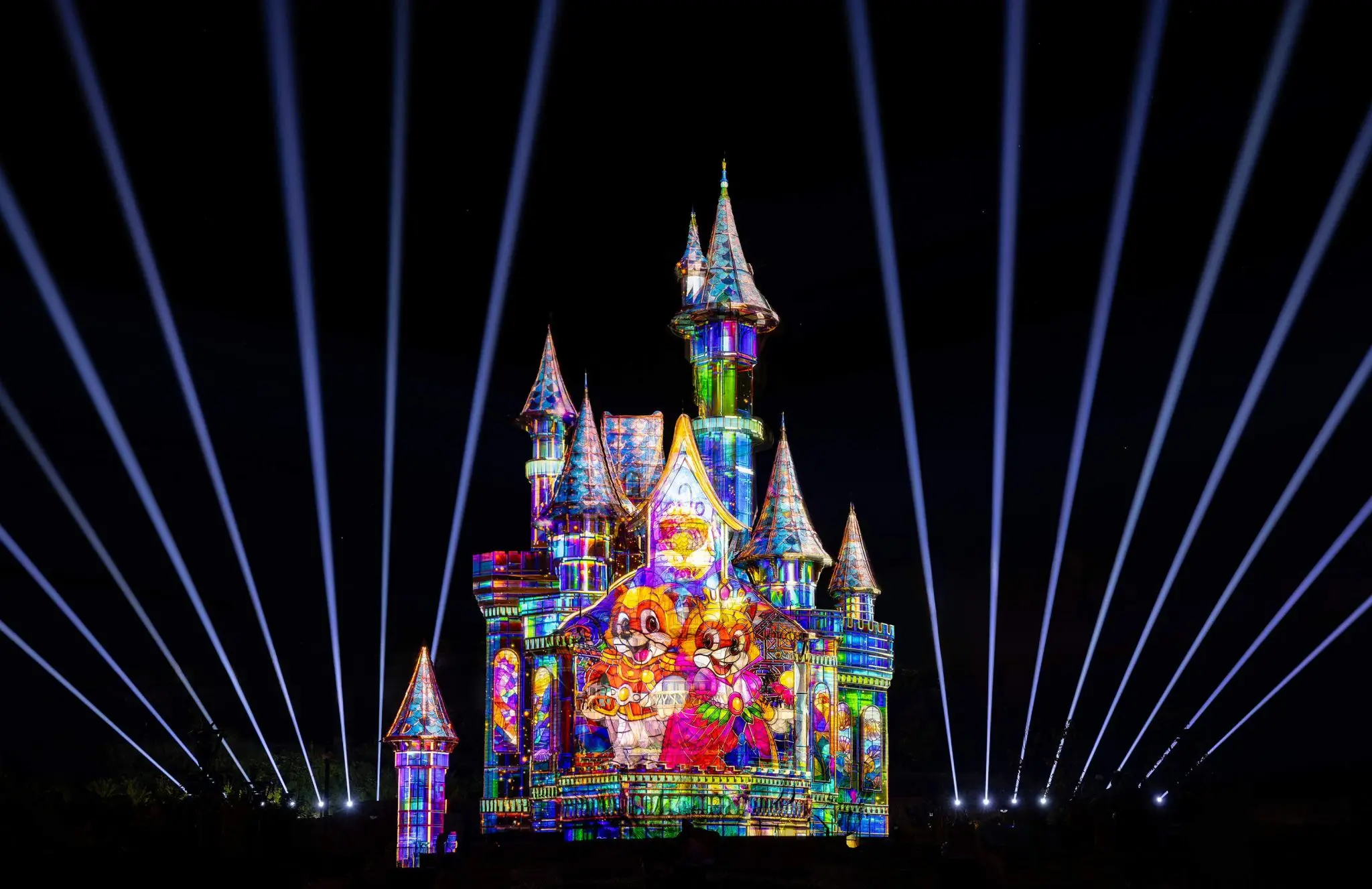 Lori Castle Projection Mapping